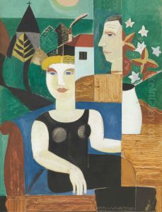 The Artist and his Wife in the Moonlight (Us in Deurle) The Artist and his Wife in the Moonlight (Us in Deurle)