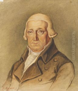 Portrait of the Governor Van Damme by Florimond Van Acker