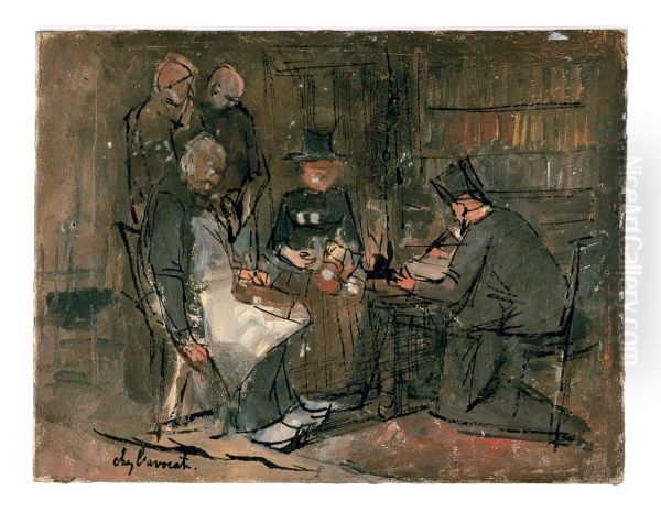 At the Lawyer's Office (study) - view 1
