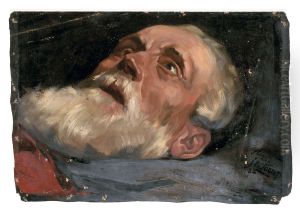 Head of an Old Man (study) by Jan Toorop