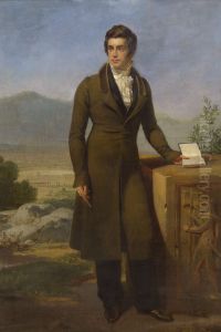 Self-portrait by Jodocus Josse Sebastiaen Van Den Abeele