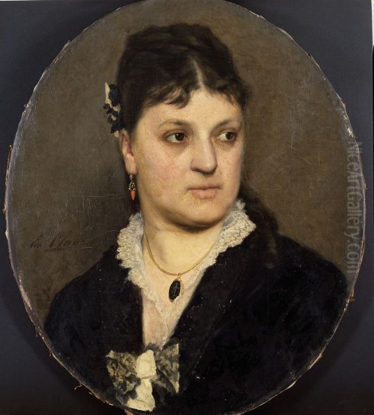 Portrait of the Artist Marie Moreels - view 1