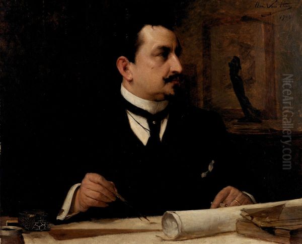 Portrait of Jules Ledoux - view 1