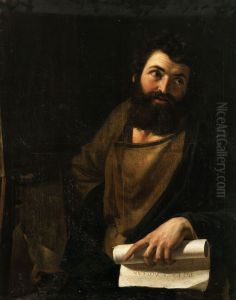 Saint Luke the Evangelist by Pieter van Hanselaere