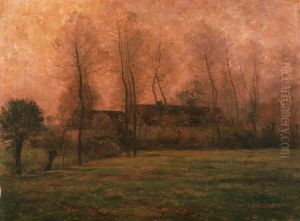 Farm at Dusk by Rodolphe Wytsman