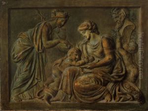 The Offering to Pan by Piat Joseph Sauvage