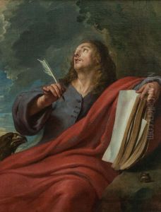 St John on Patmos by Gaspar De Crayer