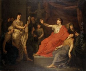 Virgil Reading the Aeneid to August, in the Presence of Octavia and Julia, Marcellus' Mother and Widow