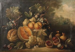 Still Life Of Fruit by Pieter Casteels