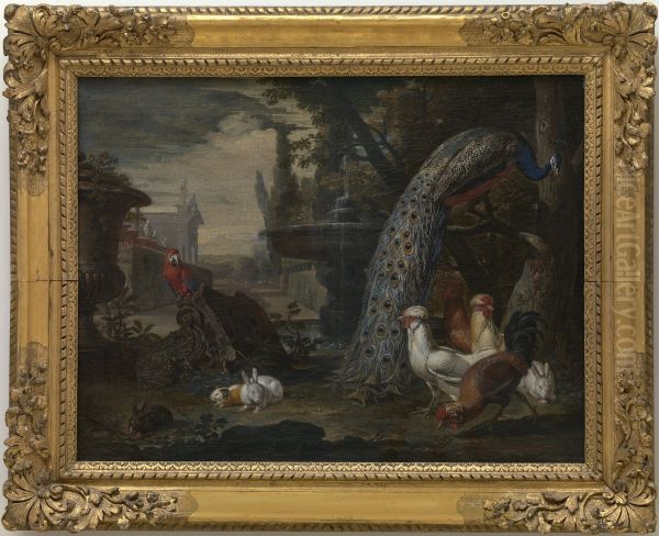 Animals in a Garden - view 1