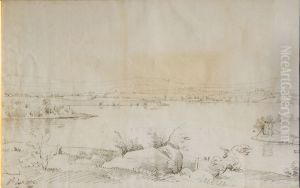 Landscape Sketch (Siikaniemi by lake Riistavesi near Kuopio) Landscape Sketch (Siikaniemi by lake Riistavesi near Kuopio)