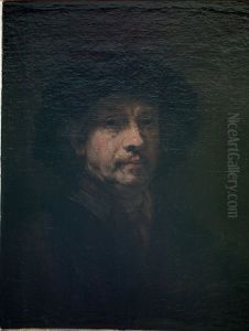 Self-portrait (enlarged on all sides)