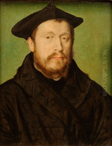 Portrait of a man by Corneille de Lyon - view 1