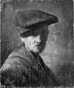 Bust of a Man by Rembrandt