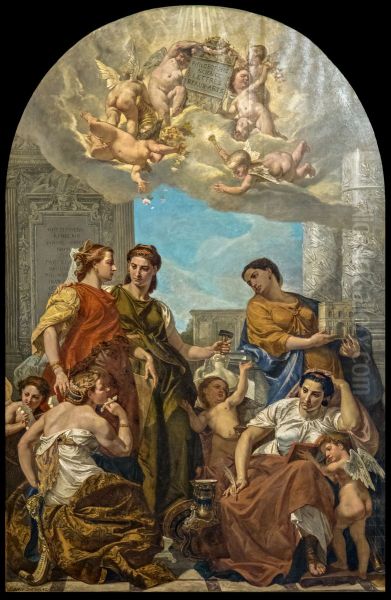 The renaissance of arts and lettersFrancais:La renaissance des arts et des lettresItaliano:La rinascita delle arti e delle lettere - view 1