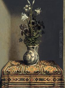 portret van een man) by (manner of) Memling, Hans