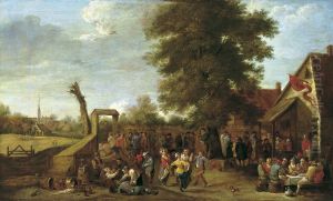 The Village Fete by David Teniers the Younger