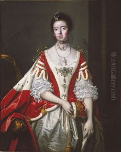 Frances, the Countess of Dartmouth by Of Sir Joshua Reynolds