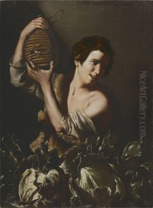 Young Peasant with a Flask