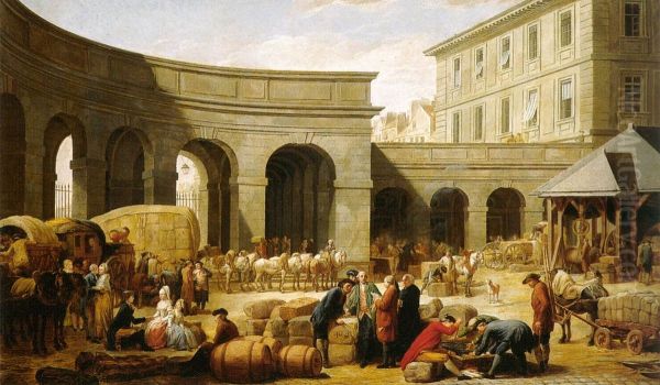 The Courtyard of the Customs House - view 1