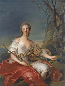 Portrait de madame Bouret en Diane