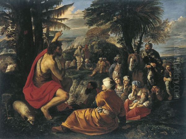 San Giovanni Battista predica nel deserto - view 1
