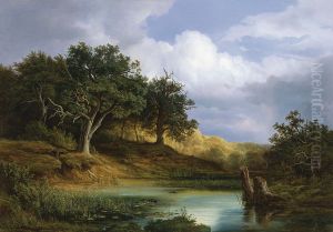 Oaks beside the water Oaks beside the water