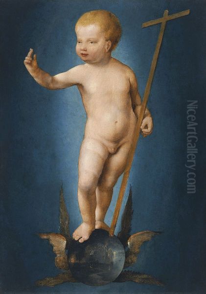 The Infant Christ on the Orb of the World - view 1