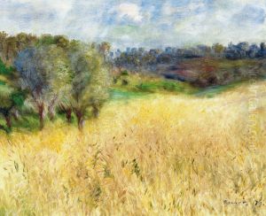 Campo de trigo by Pierre Auguste Renoir