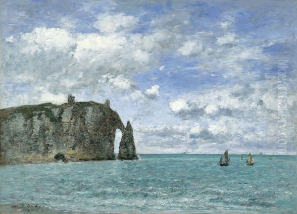 Etretat. The Cliff of Aval - view 1