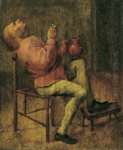 A Smoker by Adriaen Brouwer