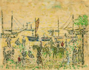 The Shore by Maurice Prendergast