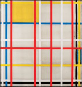 New York City 3 (unfinished) by Piet Mondrian