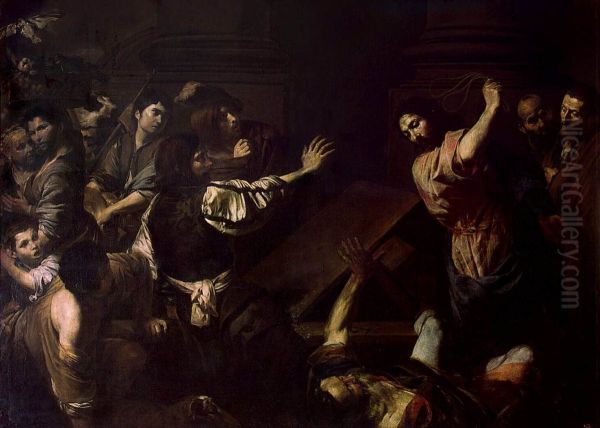 Expulsion of the Money-Changers from the Temple - view 1
