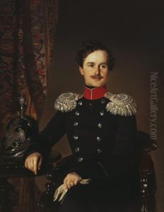 Portrait of Prince Vladimir Dolgorukov, Major-General of the Retinue of His Majesty by Ivan Makarov