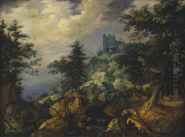 Tyrolean Landscape (The Flight into Egypt) - view 1