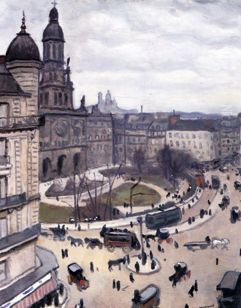 Place de la Trinite in Paris - view 1