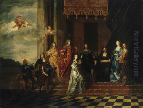 Portrait of the Earl of Pembroke with His Family (copy) - view 1