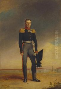 "Portrait of Count Alexey Arakcheyev" "Portrait of Count Alexey Arakcheyev"