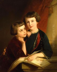 Portrait of Duke A.M. Gorchakov's Sons