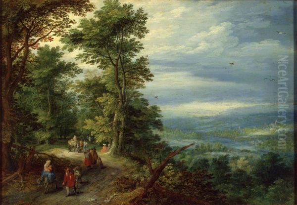 Edge of the Forest (The Flight into Egypt) - view 1