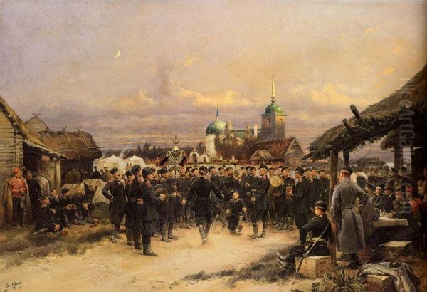 Singer of the 4th Rifle Battalion at Tsarskoe Selo - view 1
