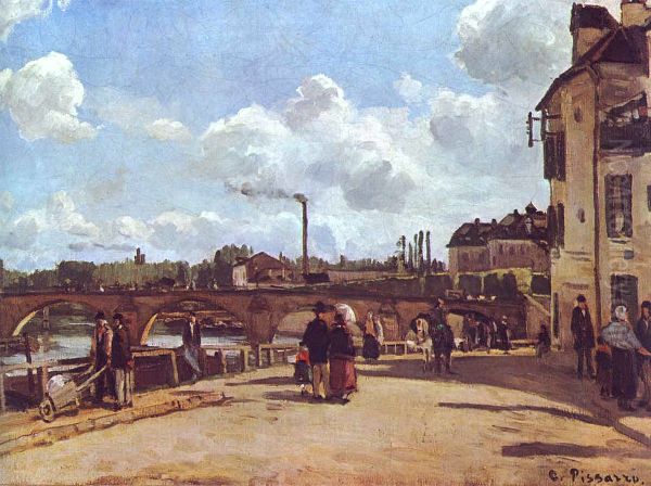Quai du Pothuis, Pontoise - view 1