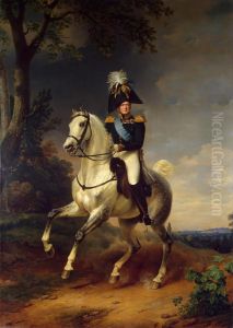 PortretAleksandra I(1777-1825) verhom na kone