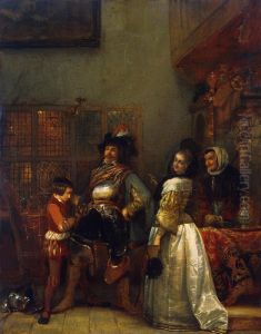 Homecoming by Jan August Hendrik Leys