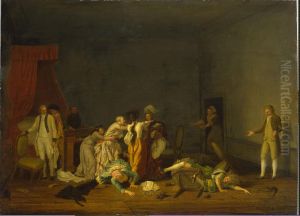 Women Fighting by Leonard Defrance
