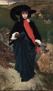 Portrait of May Sartoris by Lord Frederick Leighton