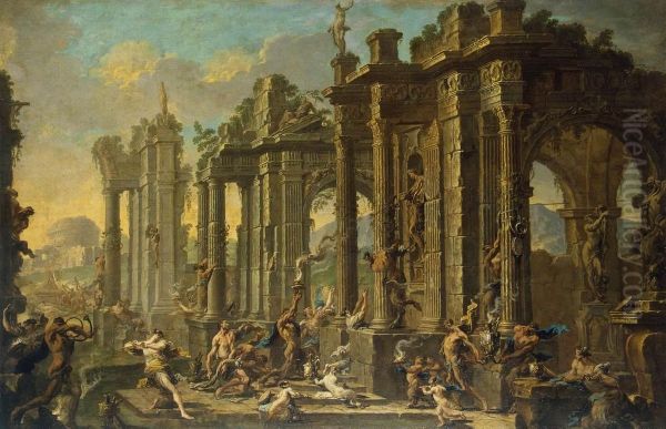 Bacchanalian Scene - view 1