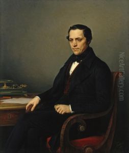 Portrait of Dmitry Benardaki by Charles de Steuben