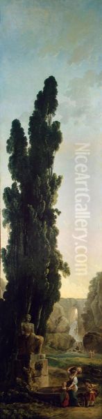 Cypresses - view 1